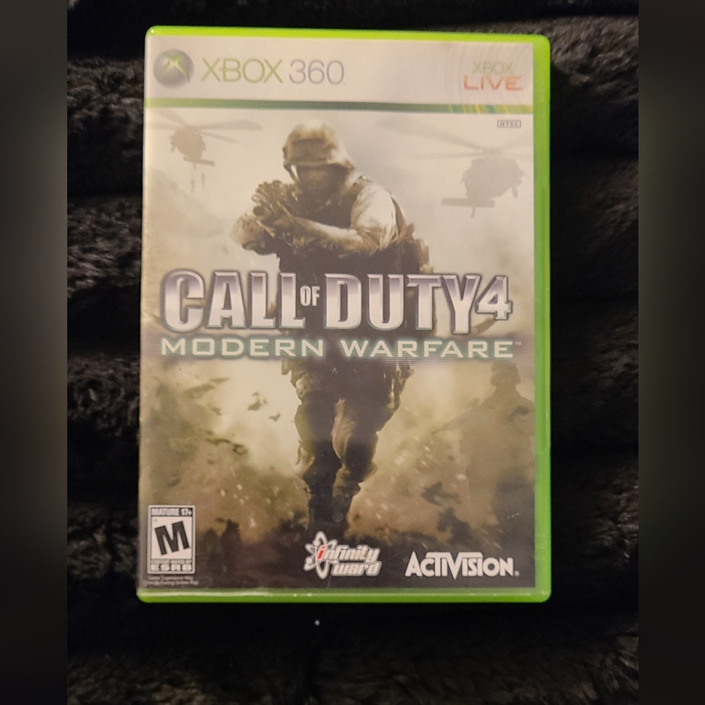 Call of Duty 4: Modern Warfare Xbox 360, 2007, Complete in Box, Tested Working